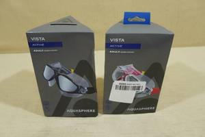 lot 243 image: 2 Aquasphere Vista Active Adult Swim Masks