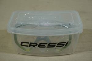lot 254 image: Cressi Liberty Big Eye Mask -ClearGreen