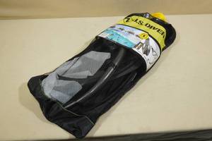 lot 265 image: US Divers Cozumel Adult Snorkel Set -Fins Size ML, BlackGray