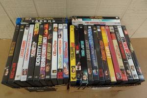 lot 290 image: Assorted DVDs and Blurays -Office Space, This Means War, Killers, Italian Job