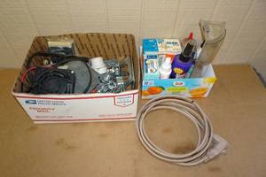 lot 293 image: Assorted Hardware - Outlet Covers, Chemicals
