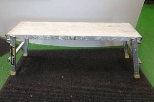 lot 310 image: Gorilla Ladders Aluminum Folding Platform