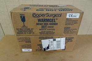 lot 312 image: 200 Cooper Surgical Warmgel Infant Heel Warmers