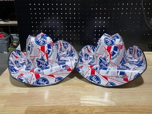 PBR Cowboy Hat Pabst Blue Ribbon