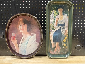 Vintage 1973 Coca Cola Serving Trays