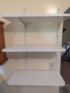 lot 133 image: Wall Shelving - Bring Tools to Remove