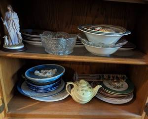 lot 405 image: 2 Shelves of Collectibles - See Pictures