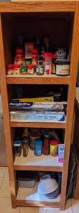 lot 128 image: Stand Alone Kitchen Pantry - DOES NOT INCLUDE CONTENTS
