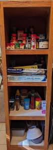 lot 127 image: Contents Of Shelves and Cooking Sheets - See Pictures DOES NOT INCLUDE SHELF