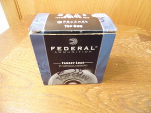 lot 314 image: Box of 25 Federal target load shotgun shells