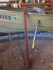 lot 78 image: Heavy duty hi-lift ladder jack