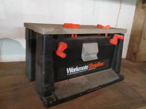 lot 454 image: Portable Workmate Shop box project center
