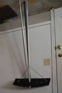 lot 160 image: Roof Rake with 3 extension poles.