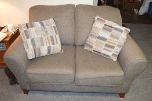 lot 254 image: Couch  Pillows