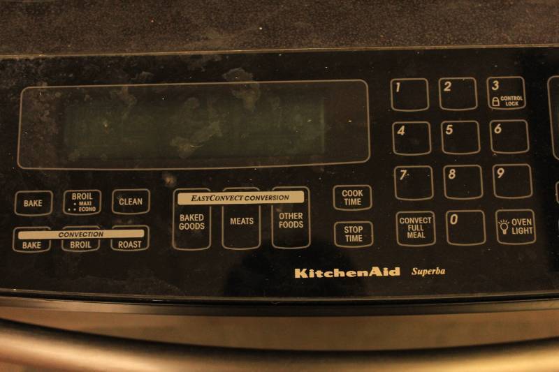 Used KitchenAid Oven Glass Stovetop Combo Black - Tested and Working, Drawer Needs Minor Repair See Pictures