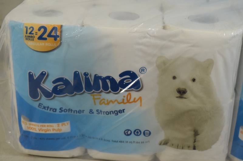Case of Kalima Family Toilet Paper Extra Softener & Stronger 48 Rolls