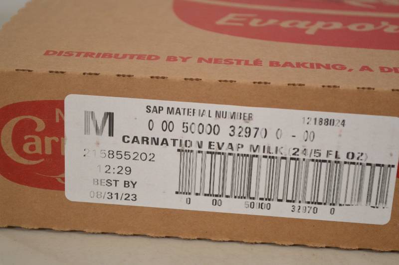 Case of Nestle Carnation Evaporated Milk 24 5oz Cans