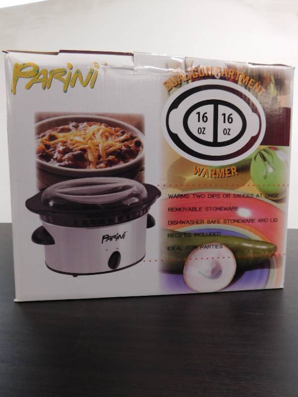 Parini Dual Compartment Slow Cooker