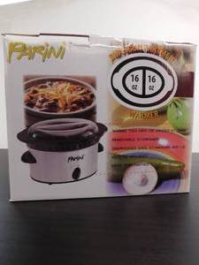 lot 9 image: New Parini Dual Compartment Slow Cooker