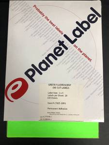 lot 34 image: Misc. Multi - Purpose Labels