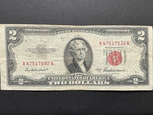 Red Seal $2 Bill