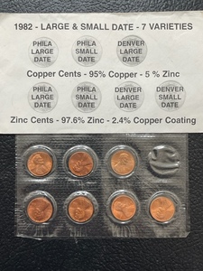 1982 Lincoln Cent Collection