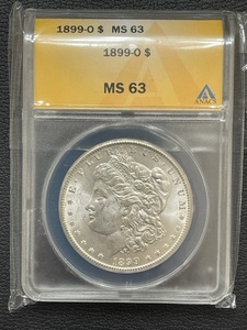 1899-O Morgan Dollar ANACS MS63