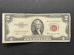 Red Seal $2 Bill