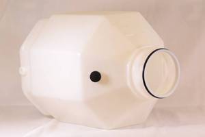 lot 7 image: 5 Gallon HDPE Octagon Carboy