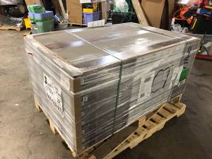 lot 24 image: 32 Boxes of Perryridge Oak 12 mm T x 7.6 in. W Waterproof Laminate Wood Flooring (16 sqftcase) by Home Decorators Collection  Customer Returns See Pictures