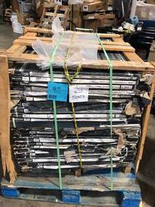 lot 50 image: 25 Boxes of MSI Brooksdale Birch 9.84 in. x 39.37 in. Matte Porcelain Floor and Wall Tile (624.825 sq. ft.Pallet) Customer Returns See Pictures