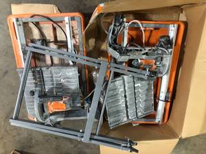Ridgid Work Tile Saw with Stand Customer Returns See Pictures