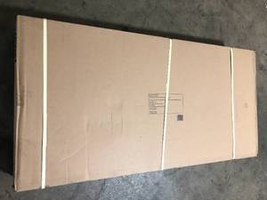 Husky 62 in. Adjustable Height Workbench Table with 2-Drawers in Black   Customer Returns See Pictures