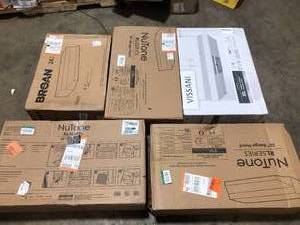 Lot of Assorted Range Hoods Various Models and Conditions Customer Returns See Pictures