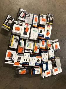 Lot of Assorted Digital Door Locks  and Handles   Various Models and Conditions Customer Returns See Pictures