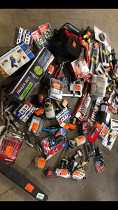 Lot of Assorted Hand Tools and Hardware Various Models and Conditions Customer Returns See Pictures