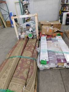 FLOORING AND RUGS - 4 Pallets - Retails $4636