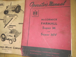 lot 76 image: Tractor Manuals