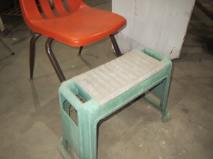 lot 119 image: Chair & Bench