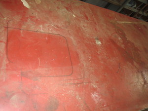 lot 148 image: Red Table 