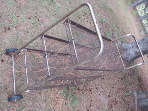 lot 154 image: Wire Mesh Cart