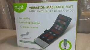 lot 61 image: Mynt Vibration Massage Mat, Electric Full Body Massage Pad NEW