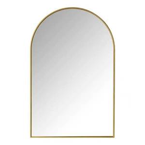 lot 1 image: Home Decorators Collection Large Arched Gold Classic Accent Mirror (39 x 26)  843440125359 NEW