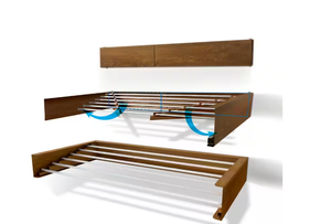 lot 72 image: 40 in. IndoorOutdoor Wood Finish Retractable Wall Mount Drying Rack Model # Rack40Wood UPC Code # 851947006095