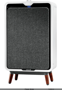 lot 75 image: BISSELL air320 Smart Air Purifier with HEPA and Carbon Filters for Large Room and Home, Quiet Bedroom Air Cleaner, Auto Mode, 2768A, WhiteGrey NEW
