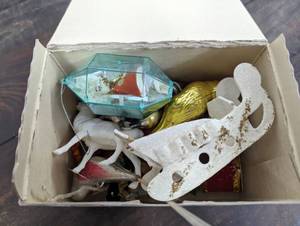 Collection Of Old Christmas Ornaments