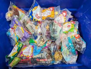 Collection Of Vintage Happy Meal Toys