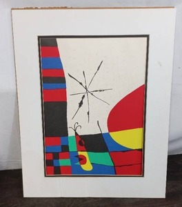 Original Lithograph by Joan Miro