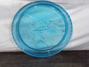 Vintage Cooperative Flint Glass Water Tray