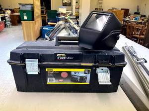 lot 17 image: Stanley Fat Max Toolbox & Welding Helmet